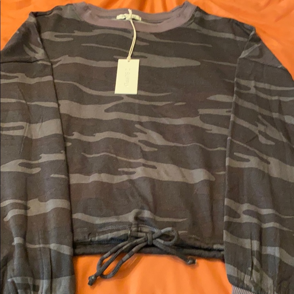 Z Supply Sayde Camo Crew